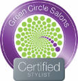 green circle salon certifed logo